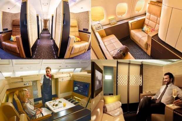 Khoang hạng nhất Etihad Airways