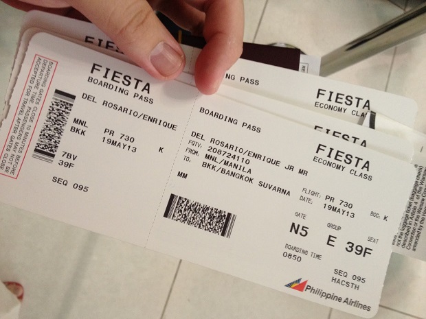 đổi vé máy bay Philippine Airlines