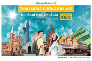 Vietravel Airlines khai thác chuyến bay đầu tiên đến Đà Lạt | Giá chỉ 26.000Đ