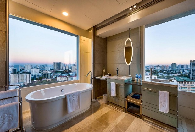 Khách sạn Nikko là khách sạn tphcm có bồn tắm