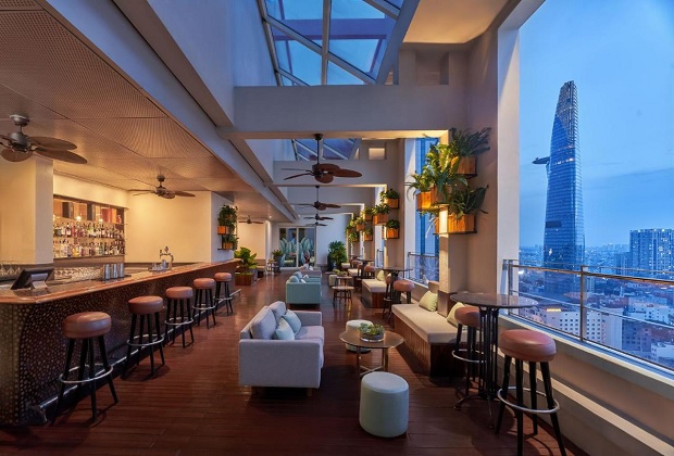 quầy bar của Khách sạn Sheraton Sài Gòn