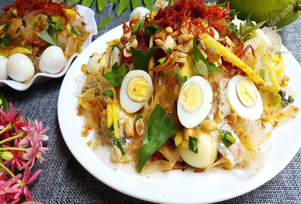 bánh tráng trộn ở sài gòn