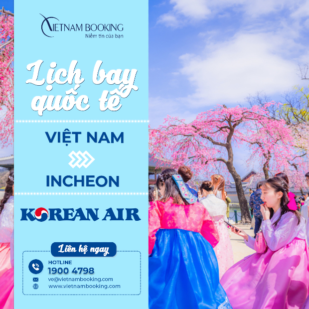 vé máy bay đi Seoul
