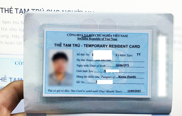 l&agrave;m thẻ tạm tr&uacute; cho người nước ngo&agrave;i kết h&ocirc;n với người việt nam