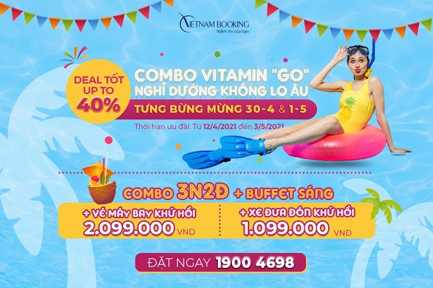 Website vietnambooking.com với giao diện bắt mắt và dễ sử dụng Các trang web bán phòng khách sạn phổ biến