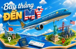 Có đường bay thẳng từ Việt Nam sang Mỹ không?