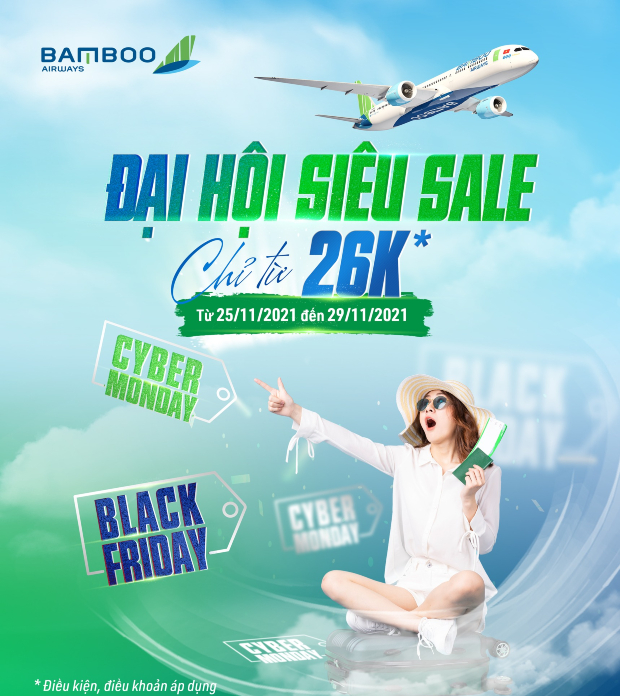 Khuyến m&atilde;i Bamboo Airways