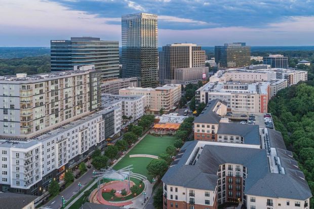 Midtown Park &ndash; Tr&aacute;i tim xanh của North Hills, Raleigh