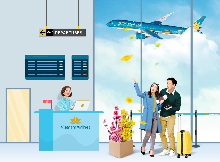 vé máy bay Tết