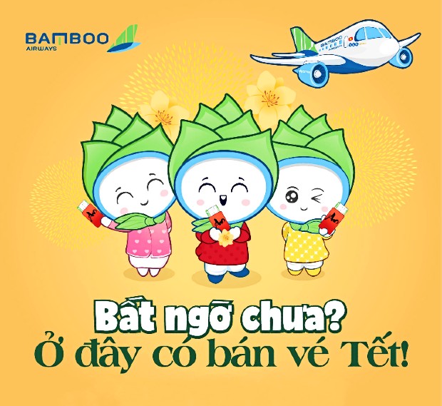 Vé máy bay Tết 2023 Bamboo Airways
