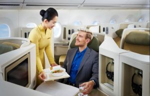 Miễn phí dịch vụ nâng hạng vé thương gia từ Vietnam Airlines