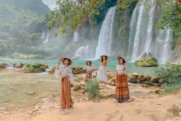 Địa điểm du lịch miền Bắc - Thác Bản Giốc