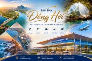 Đặt chân đến sân bay Đồng Hới bí quyết thảnh thơi check-in không lo trễ chuyến