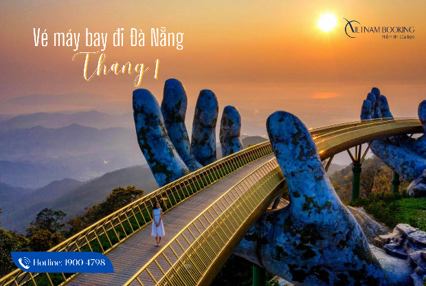 Vé máy bay đi Đà Nẵng tháng 1