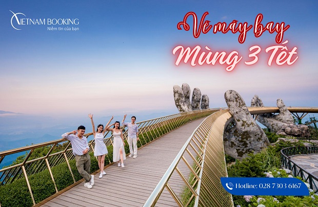 vé máy bay mùng 3 Tết