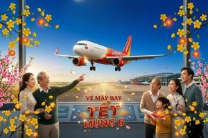 Khai xuân thuận lợi săn vé máy bay mùng 6 Tết giá cực rẻ