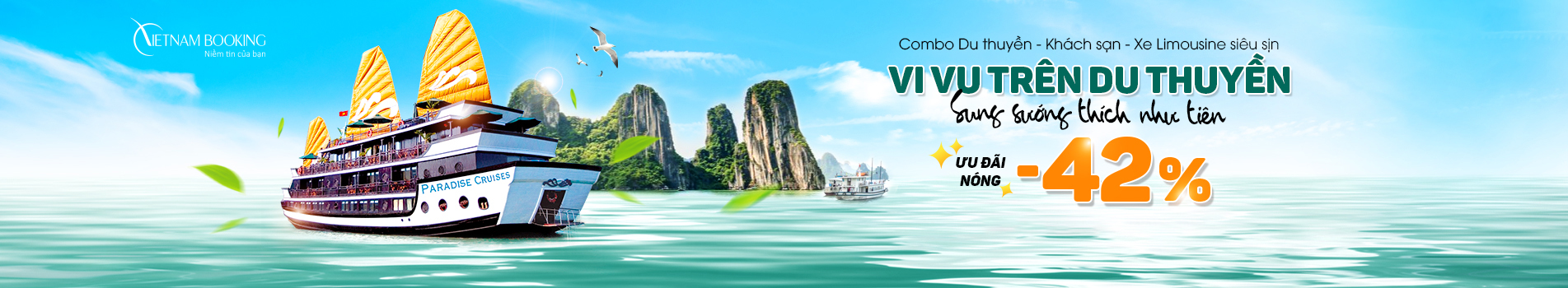 combo vé + du thuyền hạ long