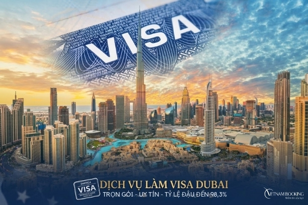 Dịch vụ làm Visa Dubai TRỌN GÓI từ A - Z tại Vietnam Booking