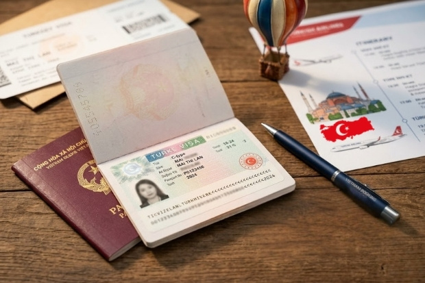 Dịch vụ làm Visa Thổ Nhĩ Kỳ TRỌN GÓI từ A - Z tỉ lệ đậu lên tới 98,3% tại Vietnam Booking