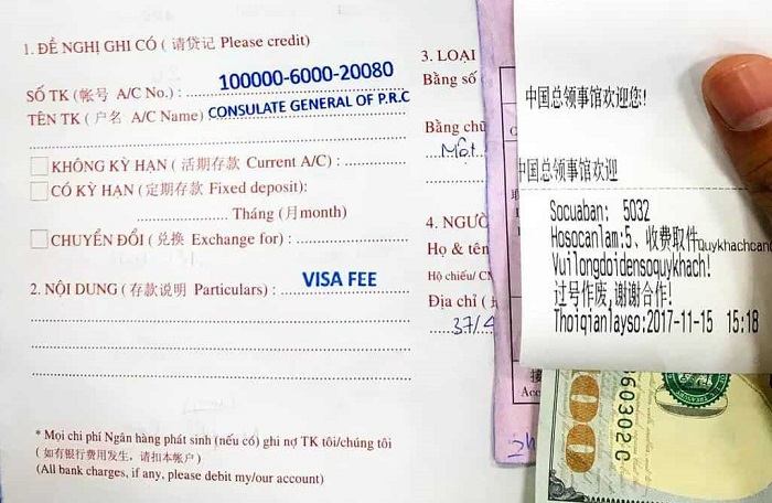 Dịch vụ làm visa Trung Quốc
