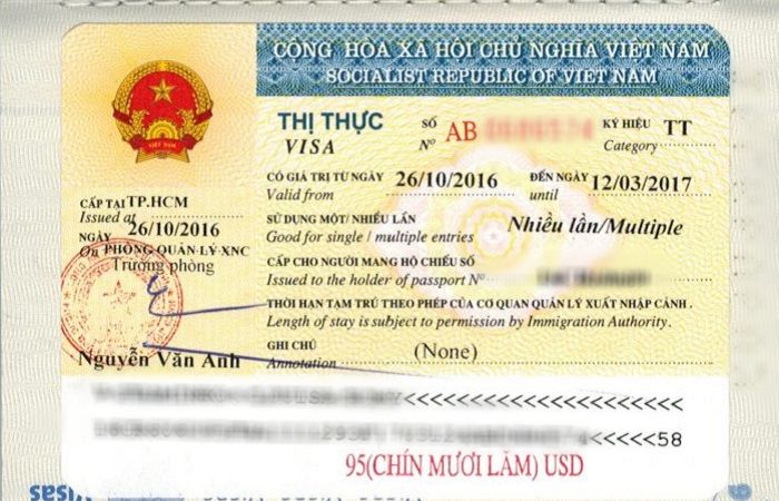 Quy định cấp visa thăm thân cho người nước ngoài