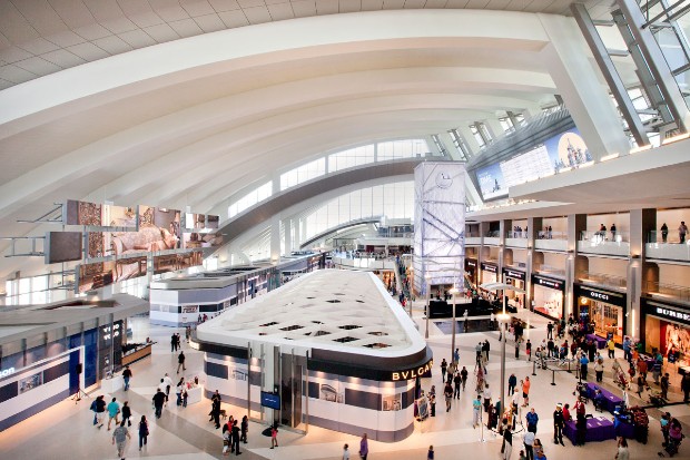 Các sân bay quốc tế ở Mỹ hiện đại