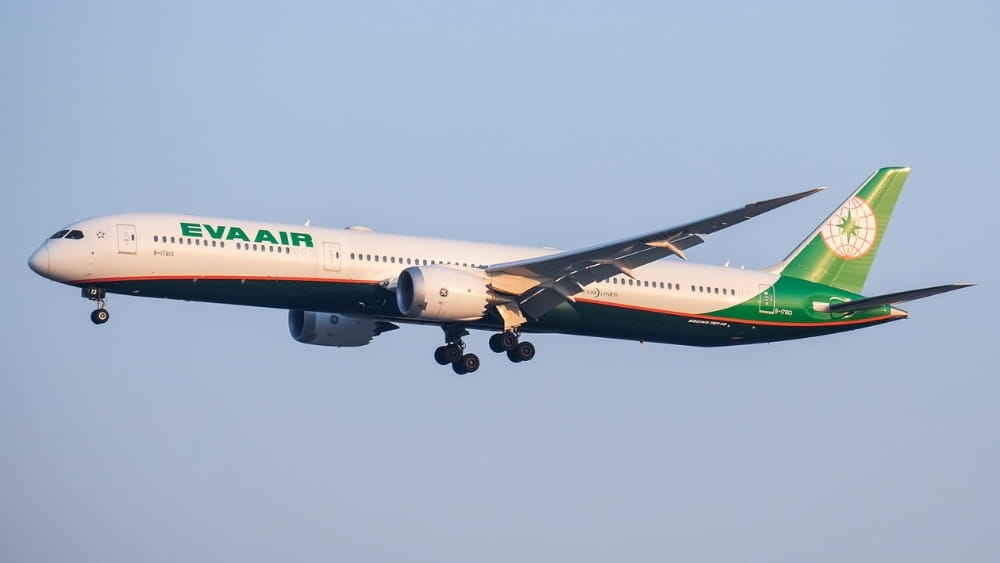M&aacute;y bay EVA Air