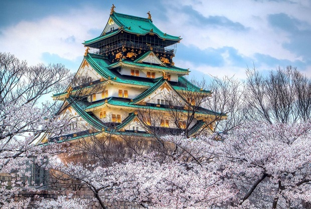 Du lịch Nhật Bản mùa hoa anh đào - Osaka