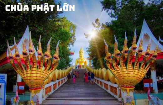 Du lịch Thái Lan 5 ngày 4 đêm - Chùa Phật lớn