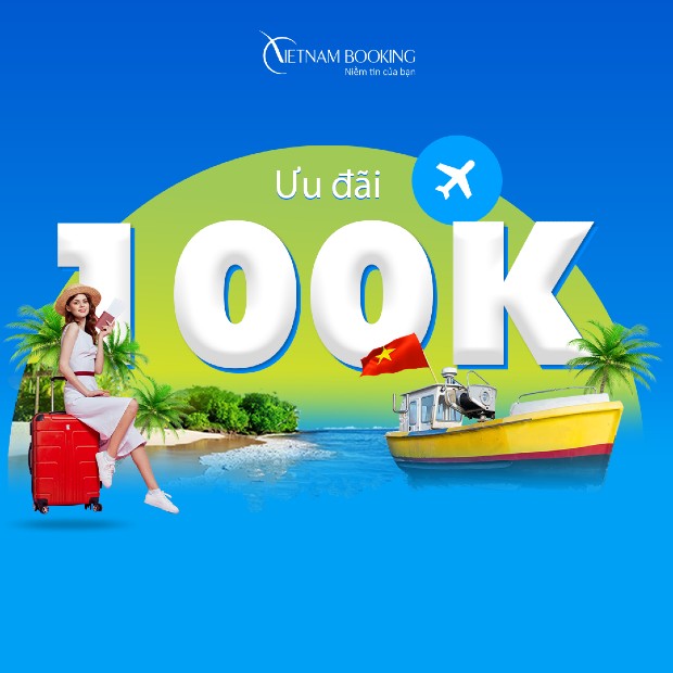 Nhiểu khuyến mãi khi đặt vé qua app đặt vé Vietnam Booking Đại lý bán vé máy bay tại Hà Nội
