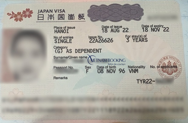 Xin visa Nhat online