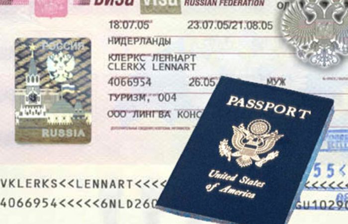 C&aacute;c loại visa Nga