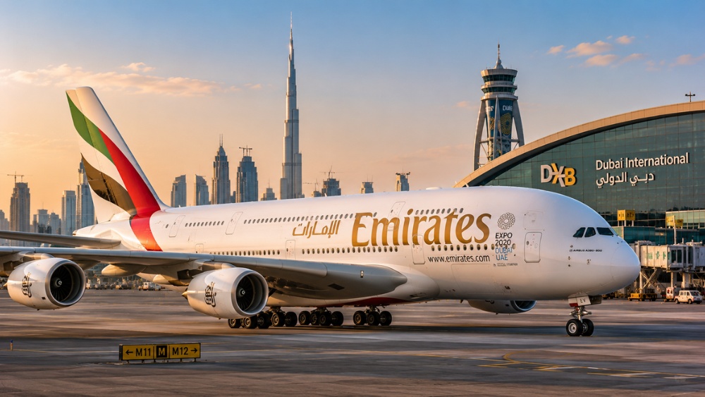 Emirates h&atilde;ng h&agrave;ng kh&ocirc;ng lớn nhất Trung Đ&ocirc;ng v&agrave; top h&atilde;ng h&agrave;ng kh&ocirc;ng tốt nhất thế giới