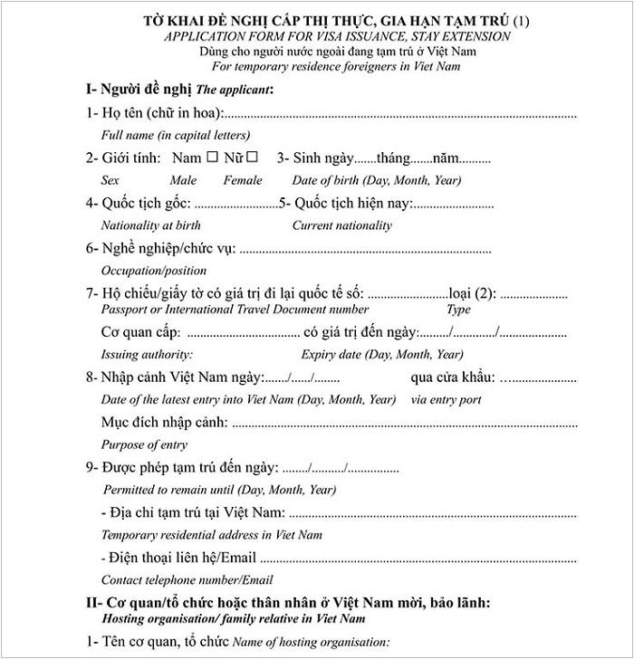 gia hạn visa 3 tháng nhi&ecirc;̀u l&acirc;̀n