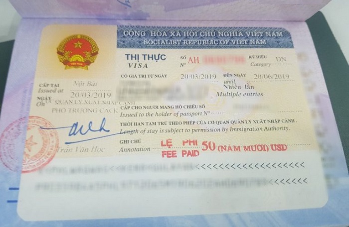 gia hạn visa 3 tháng cho người nước ngoài