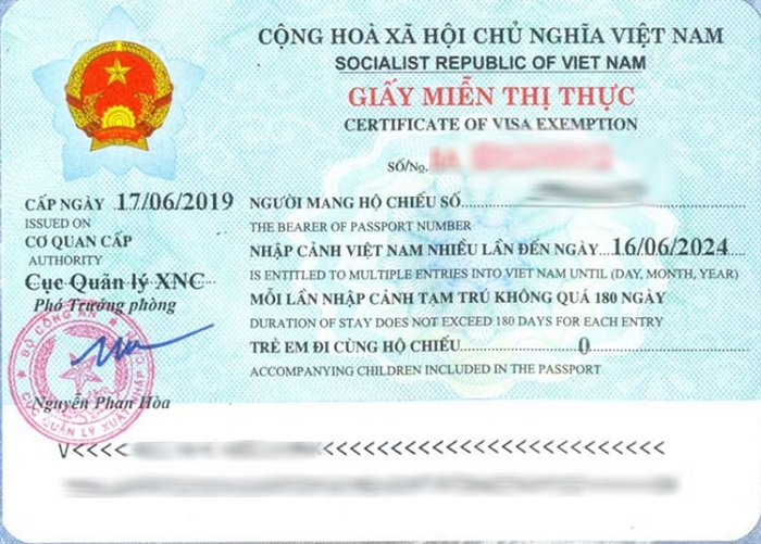 hồ sơ gia hạn visa việt nam