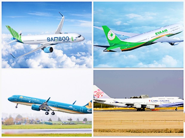 Gi&aacute; v&eacute; m&aacute;y bay từ Đ&agrave;i Loan về H&agrave; Nội 