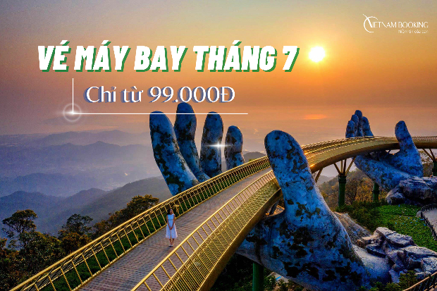 Vé máy bay tháng 7