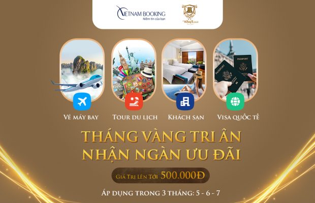 Thanh toán tại Nhựt Tailor: Nhận ngay Voucher ưu đãi của Vietnam Booking