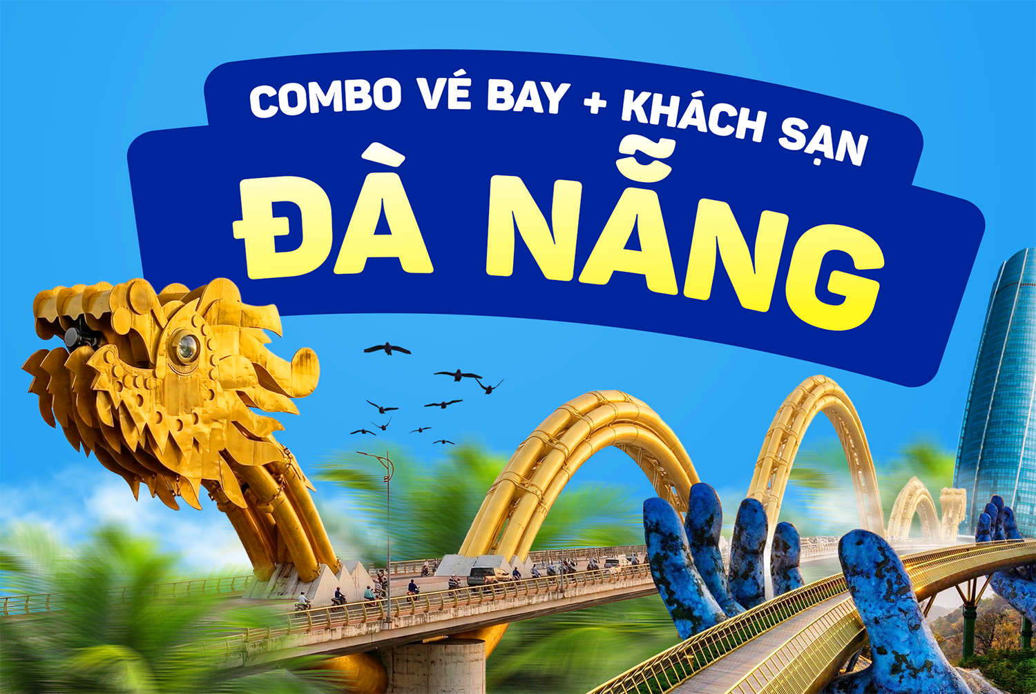 Combo vé máy bay và khách sạn Đà Nẵng trọn gói