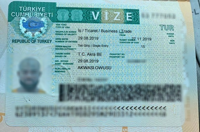 visa đi thổ nhĩ kỳ