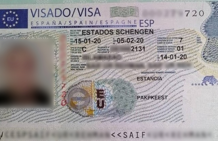 visa t&acirc;y ban nha