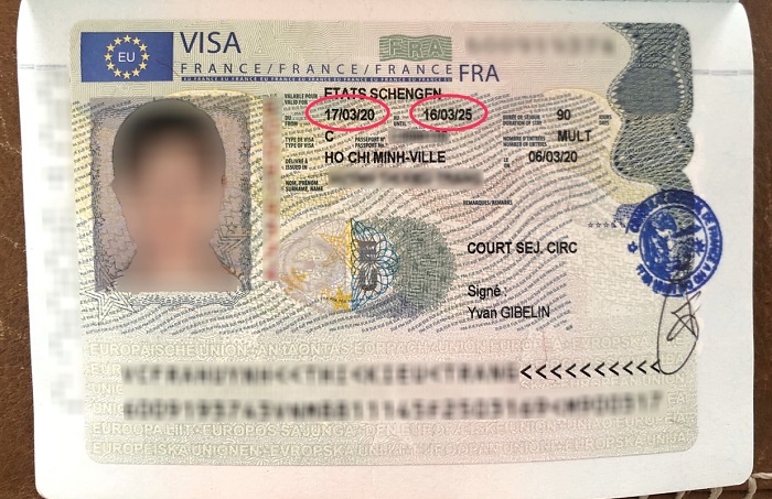 Visa đi Pháp loại nhập cảnh nhiều lần visa đi pháp