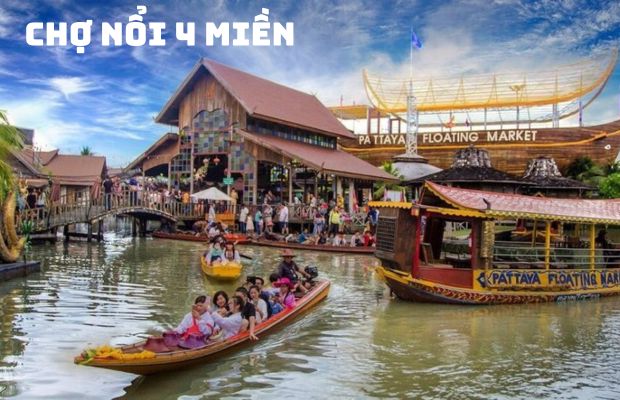 Tour du lịch Bangkok – Pattaya 5 ngày 4 đêm | Thành phố cổ Muang Boran – Đảo Coral