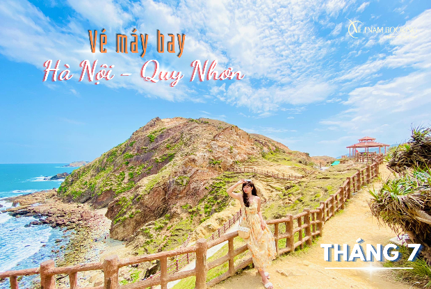 vé máy bay từ Hà Nội đi Quy Nhơn tháng 7