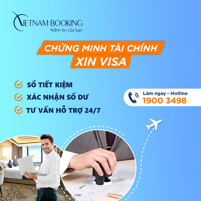 chứng minh tài chính xin visa - Vietnam Booking