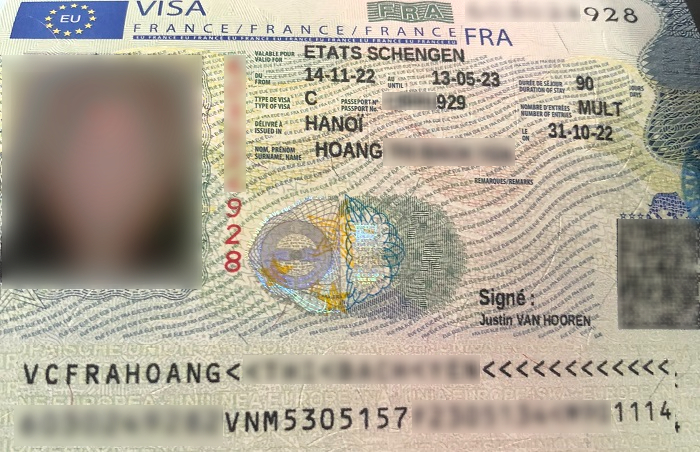 visa đi ph&aacute;p