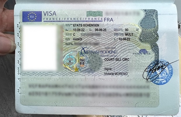 Visa Pháp Schengen visa đi pháp