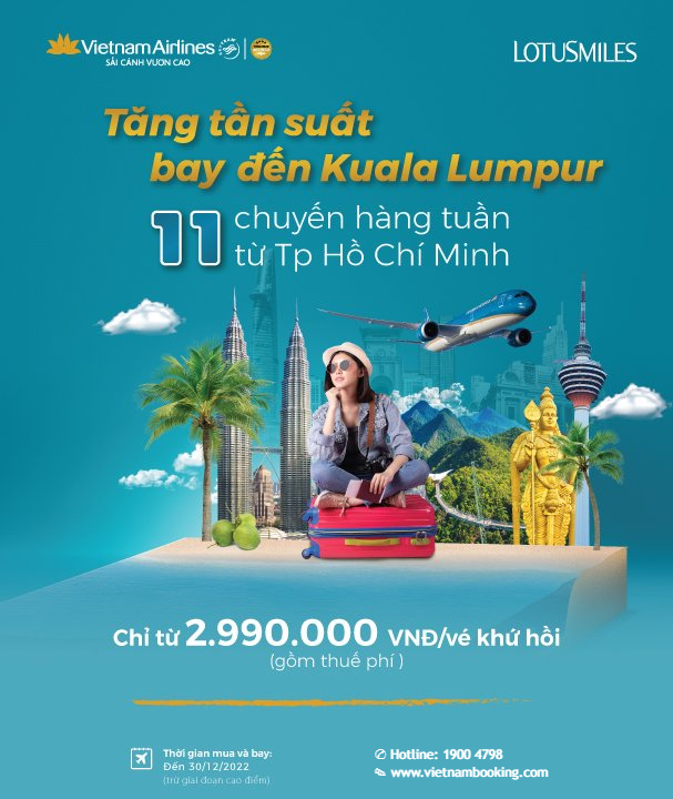 vé máy bay đi Malaysia giá rẻ