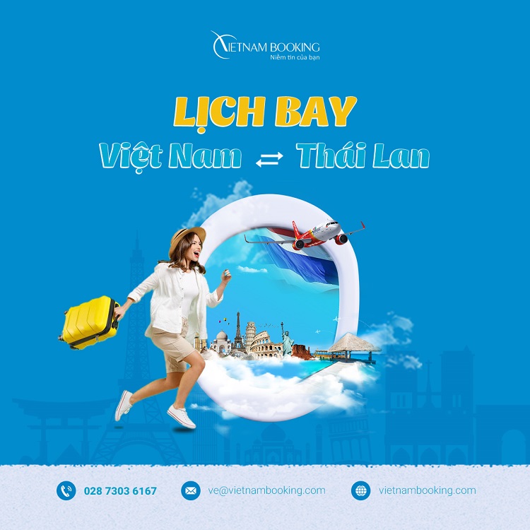 vé máy bay từ Thái Lan về Việt Nam